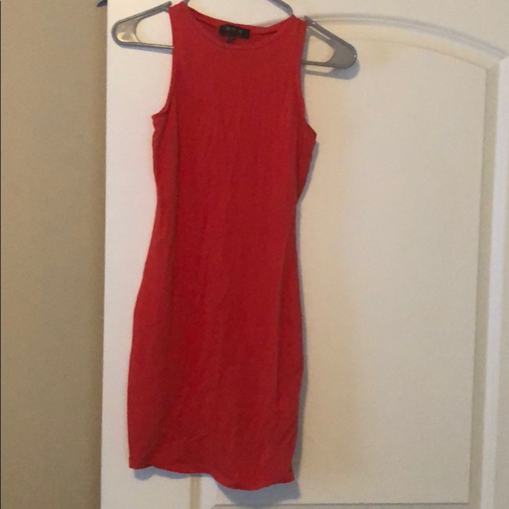 Orange/Red Dress
